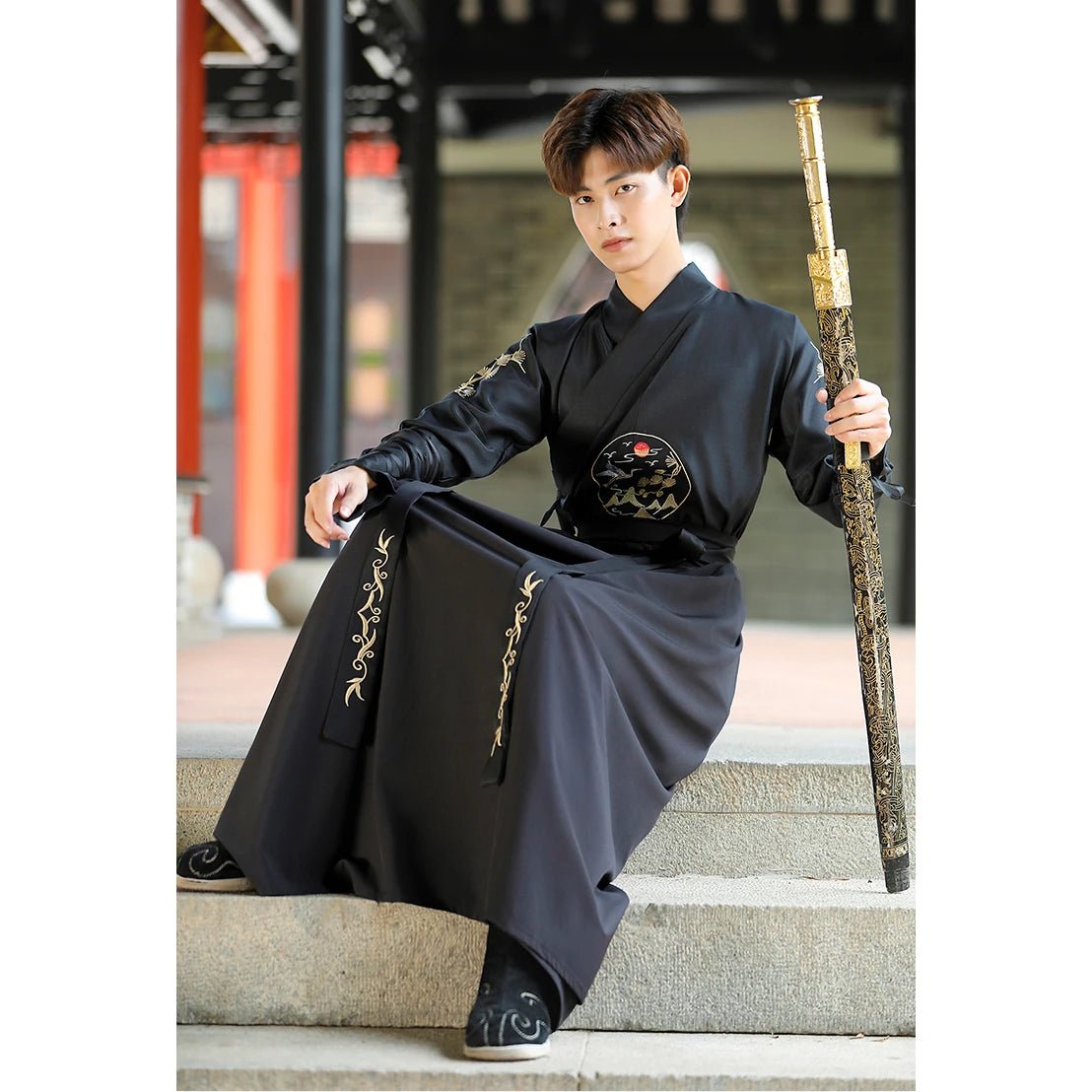 Kimono vintage japonais pour cosplay - Tresors asiatiques