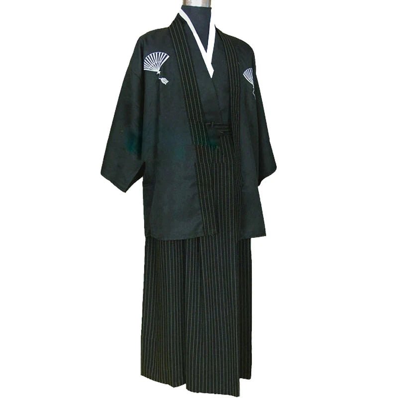 Kimono vintage traditionnel japonais pour hommes - Tresors asiatiques