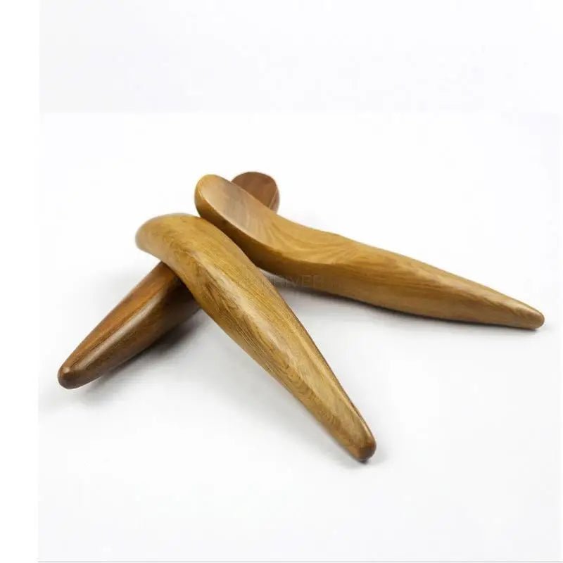 Kit de massage en bois naturel - Tresors asiatiques