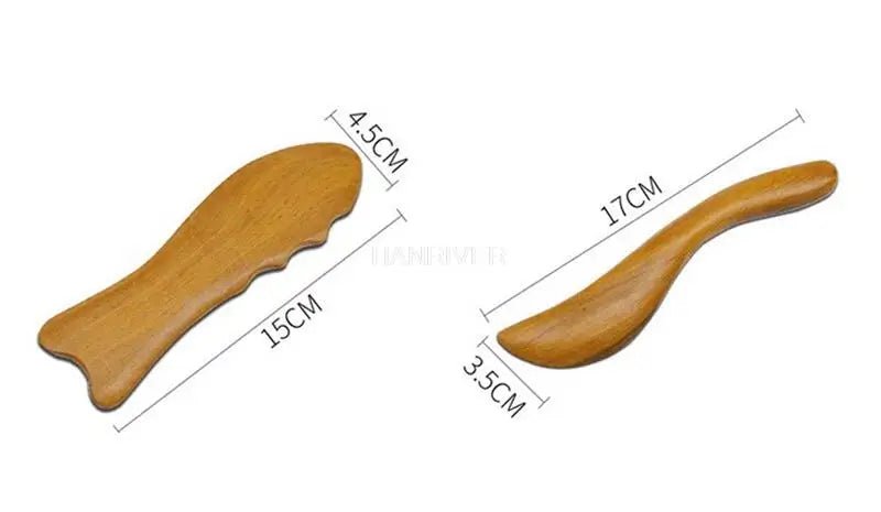 Kit de massage en bois naturel - Tresors asiatiques