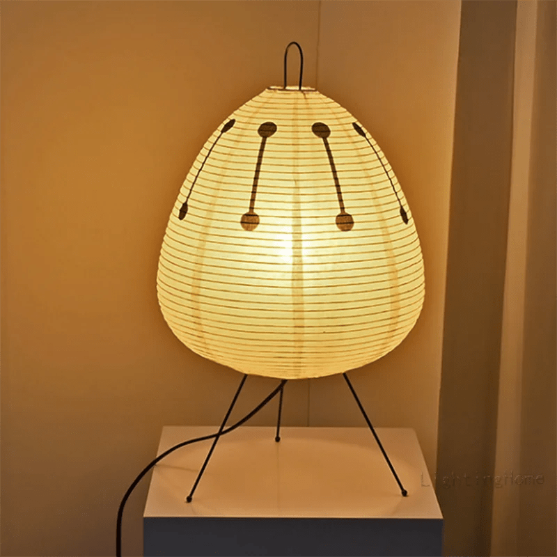 Lampe papier design japonais - Tresors asiatiques