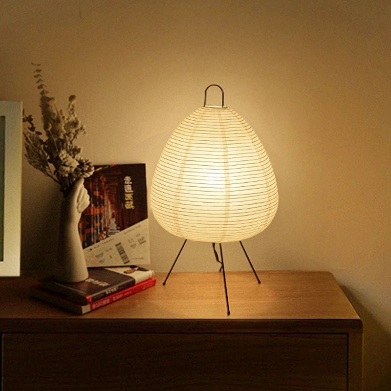Lampe papier design japonais - Tresors asiatiques