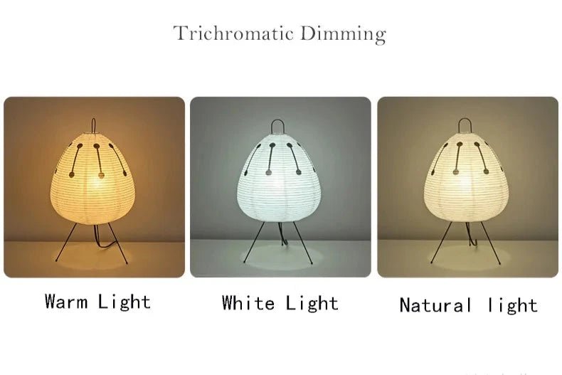 Lampe papier design japonais - Tresors asiatiques