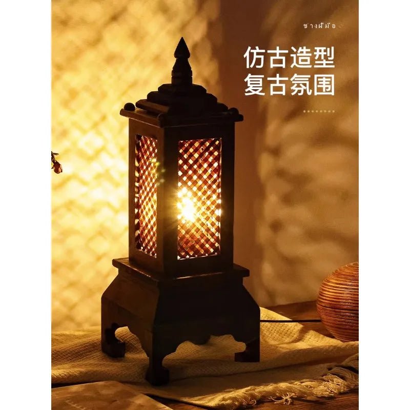 Lanternes de style antique thaïlandais - Tresors asiatiques