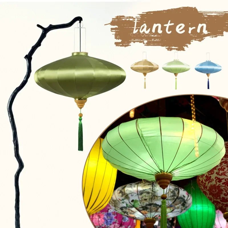 Lanternes rétro imperméables de style prairie - Tresors asiatiques