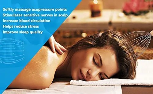Masseur de tête multi - doigts - Tresors asiatiques