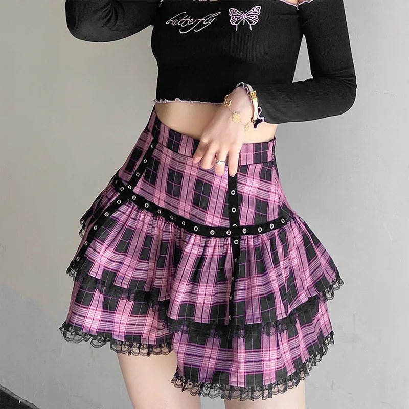 Mini - jupe gothique Lolita Cake - Tresors asiatiques