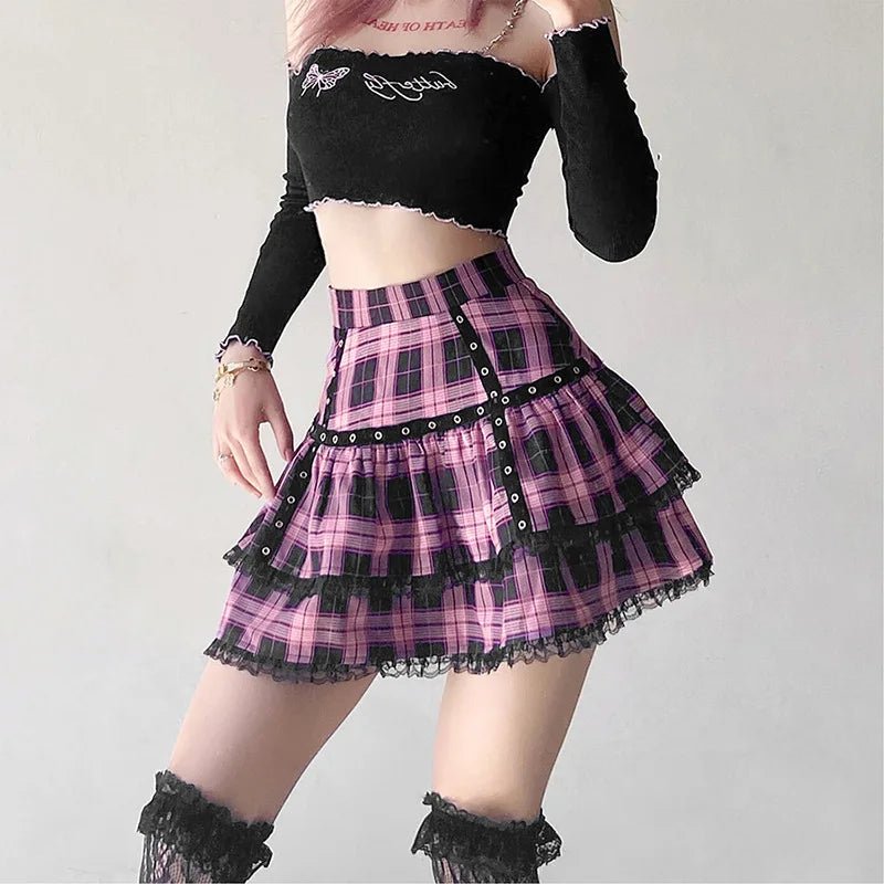 Mini - jupe gothique Lolita Cake - Tresors asiatiques