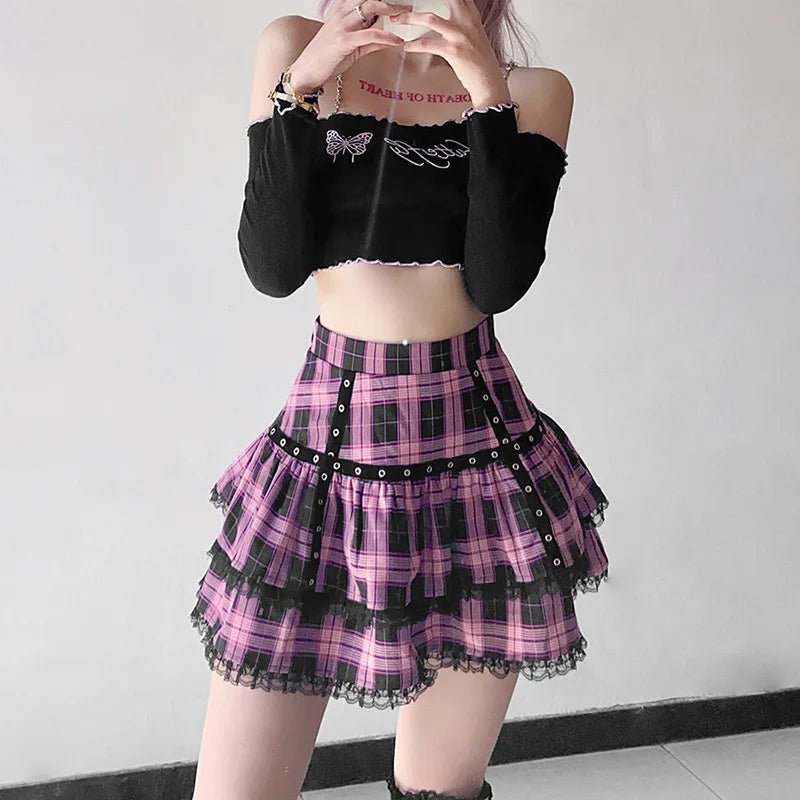Mini - jupe gothique Lolita Cake - Tresors asiatiques