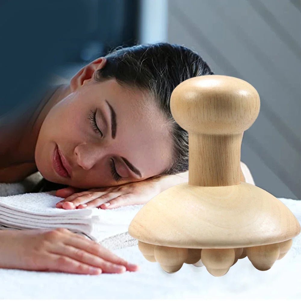 Outil de massage corporel en bois - Tresors asiatiques