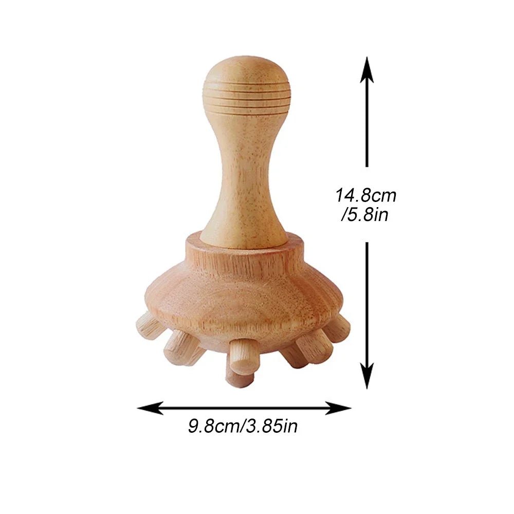 Outil de massage corporel en bois - Tresors asiatiques