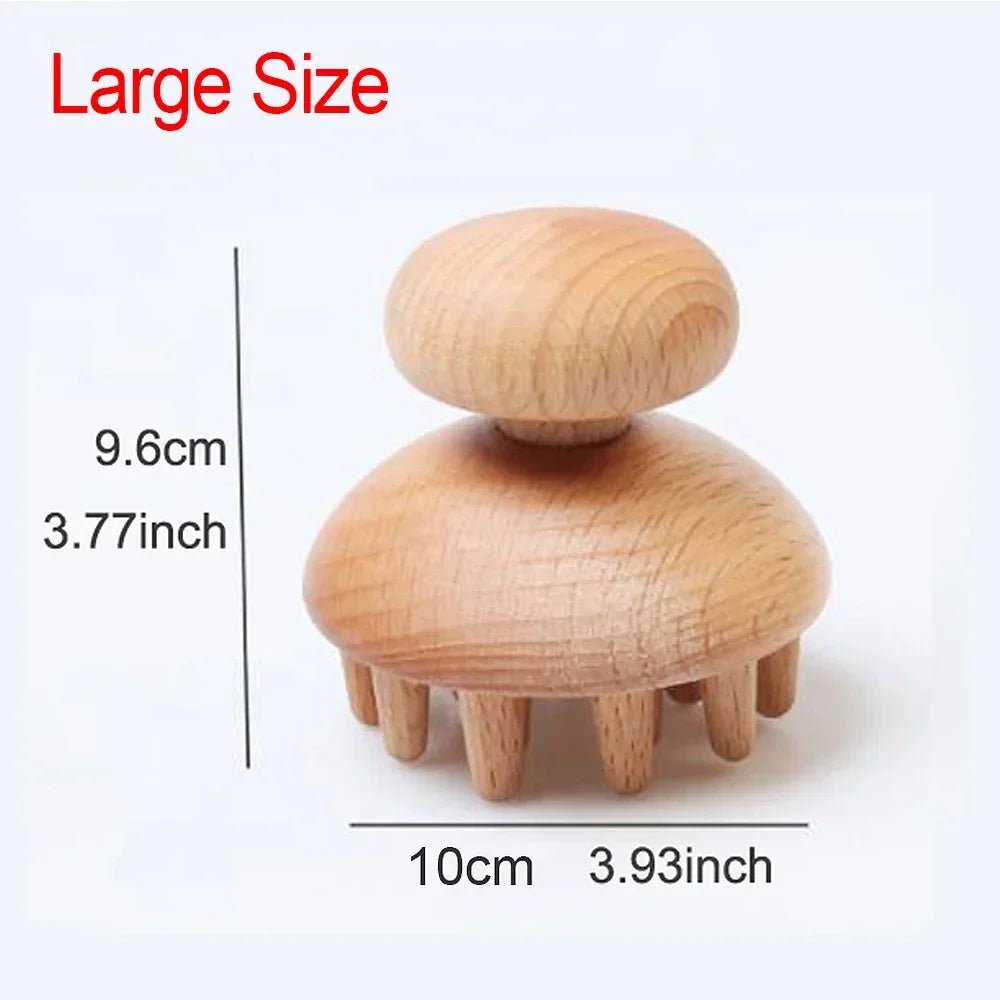 Outil de massage corporel en bois - Tresors asiatiques