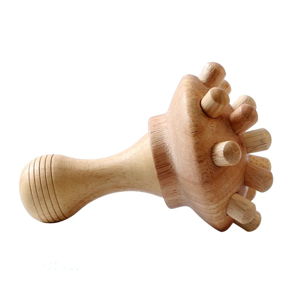 Outil de massage corporel en bois - Tresors asiatiques