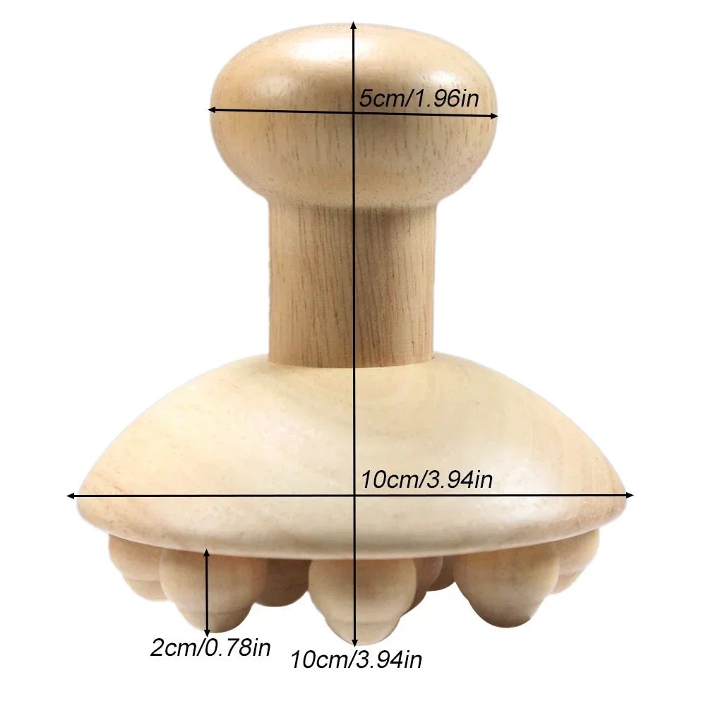 Outil de massage corporel en bois - Tresors asiatiques