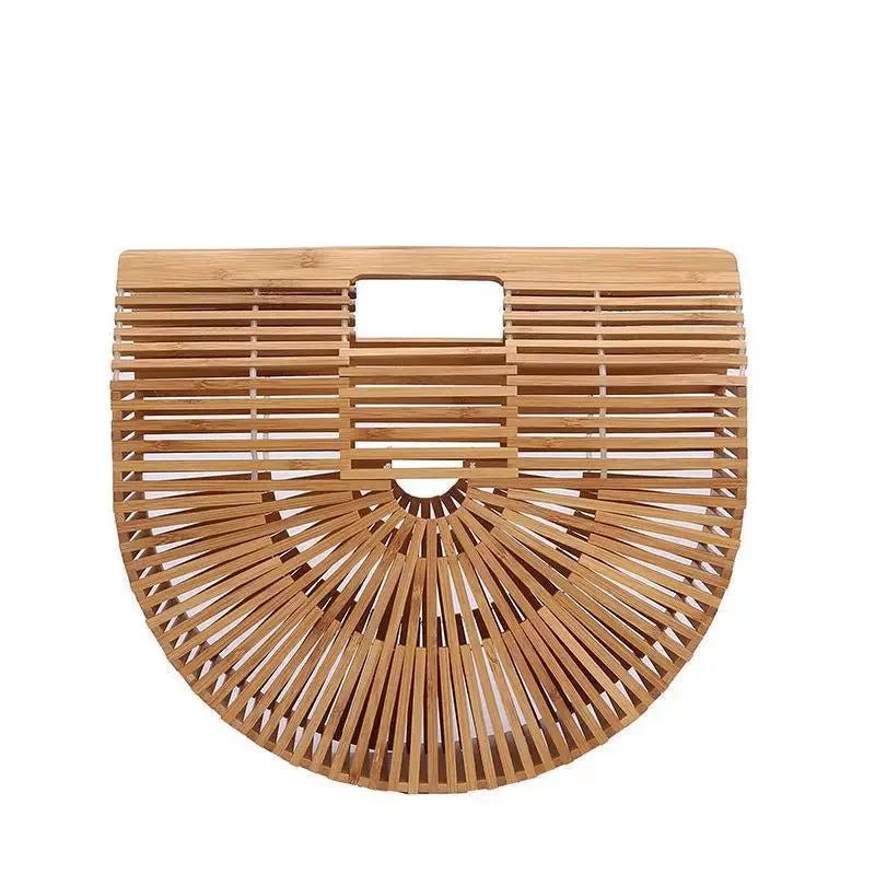 Panier en bambou fait à la main - Tresors asiatiques