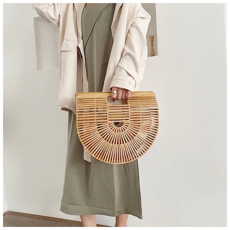 Panier en bambou fait à la main - Tresors asiatiques
