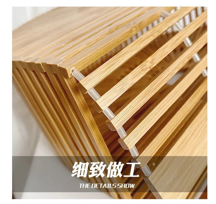 Panier en bambou fait à la main - Tresors asiatiques