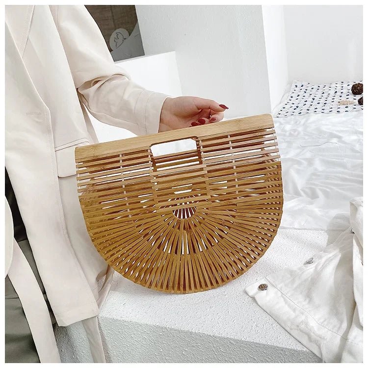 Panier en bambou fait à la main - Tresors asiatiques