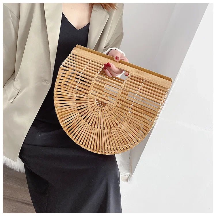 Panier en bambou fait à la main - Tresors asiatiques