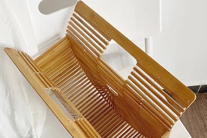 Panier en bambou fait à la main - Tresors asiatiques