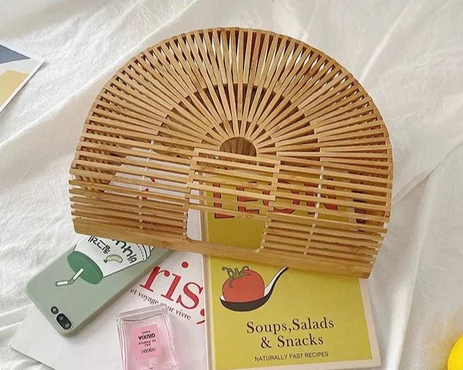 Panier en bambou fait à la main - Tresors asiatiques