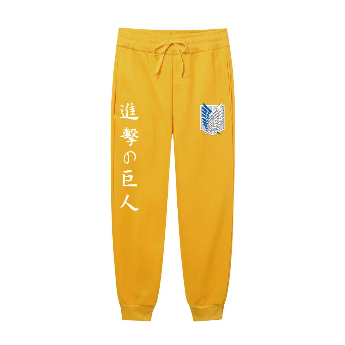 Pantalon de survêtement imprimé Attaque des Titans pour hommes - Tresors asiatiques