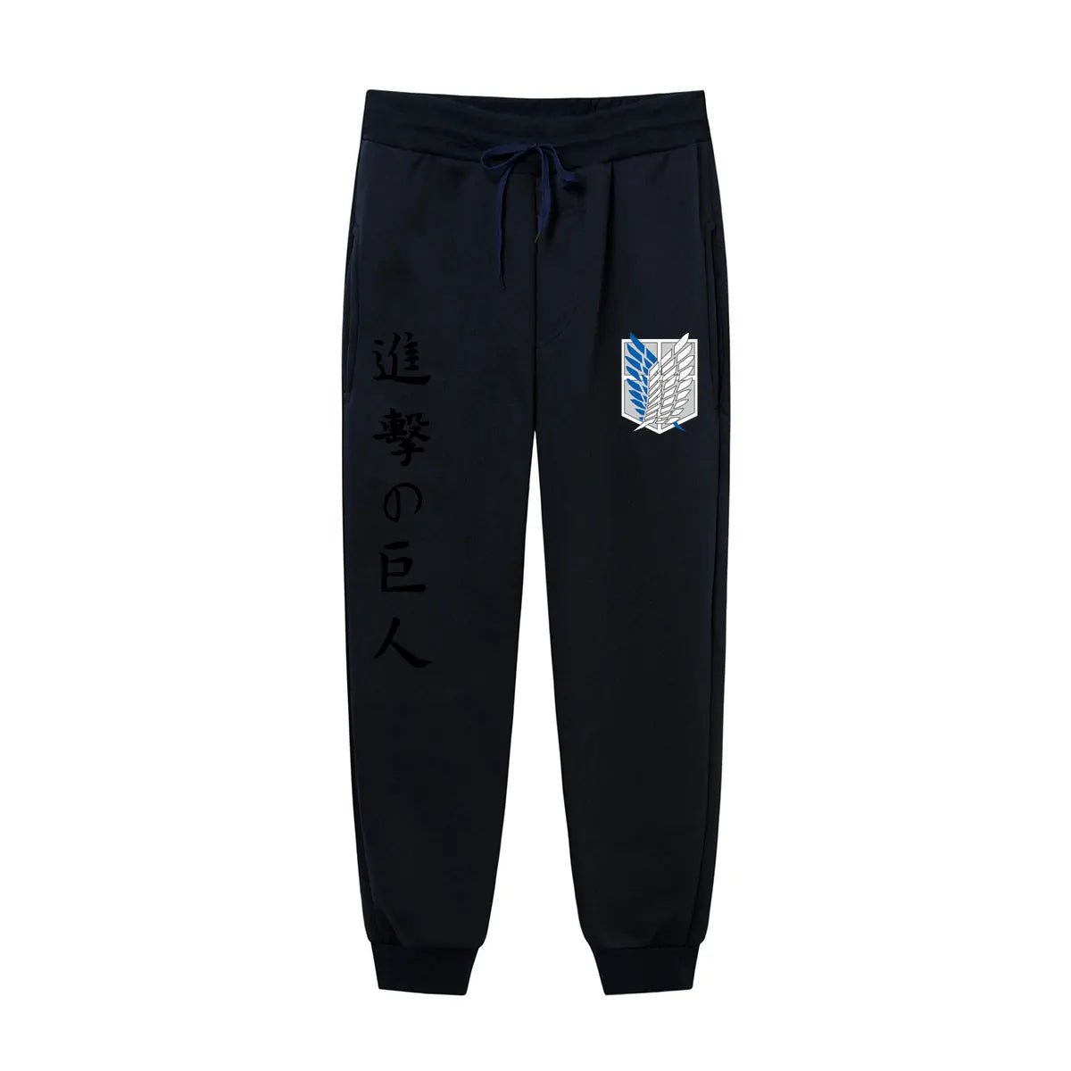 Pantalon de survêtement imprimé Attaque des Titans pour hommes - Tresors asiatiques