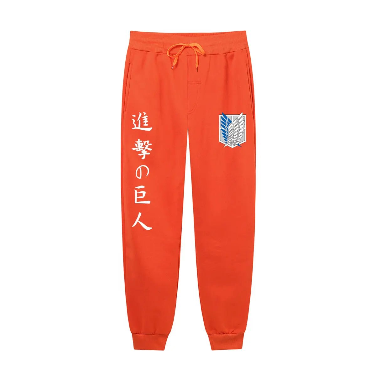 Pantalon de survêtement imprimé Attaque des Titans pour hommes - Tresors asiatiques