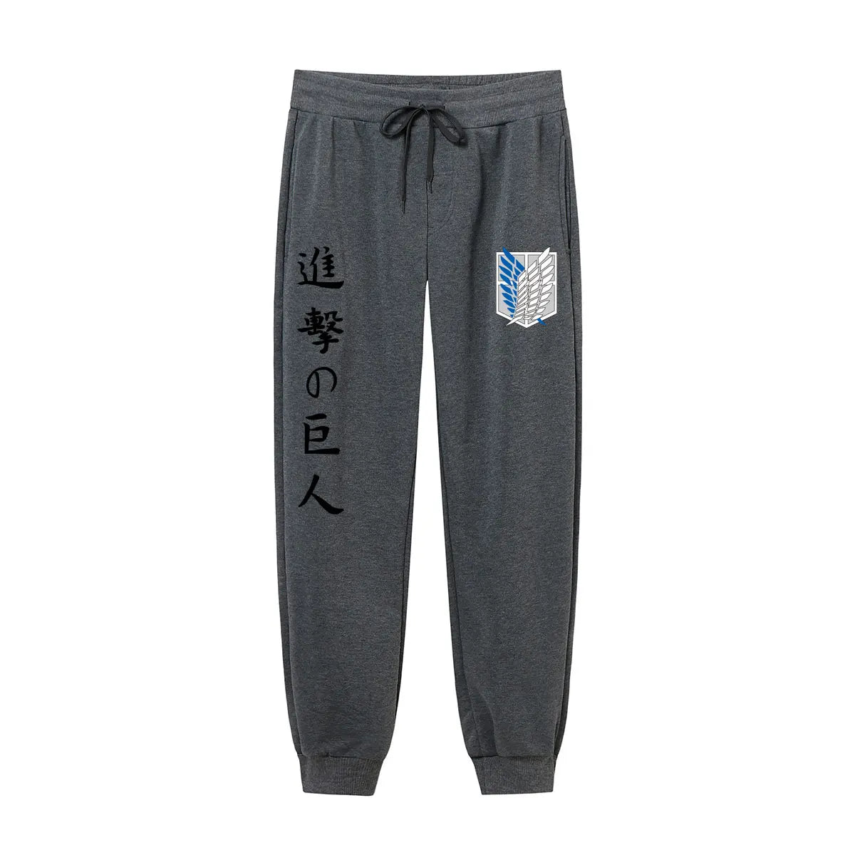 Pantalon de survêtement imprimé Attaque des Titans pour hommes - Tresors asiatiques