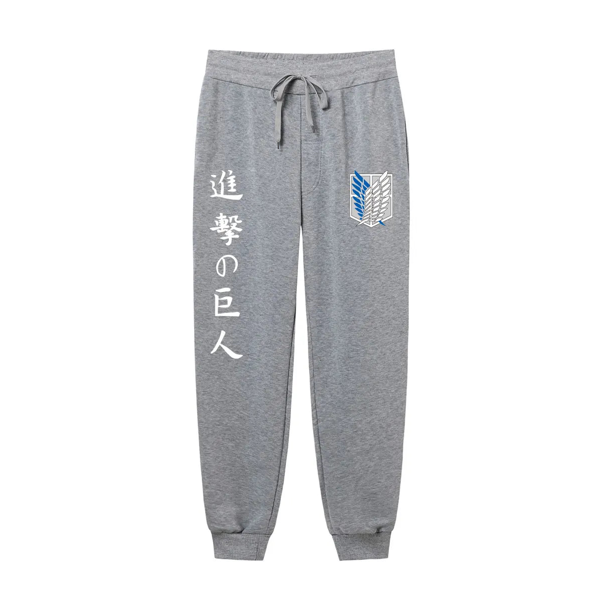 Pantalon de survêtement imprimé Attaque des Titans pour hommes - Tresors asiatiques