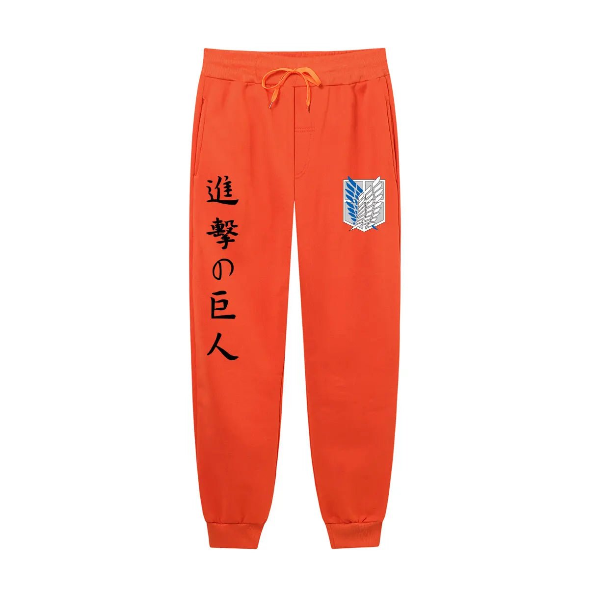 Pantalon de survêtement imprimé Attaque des Titans pour hommes - Tresors asiatiques