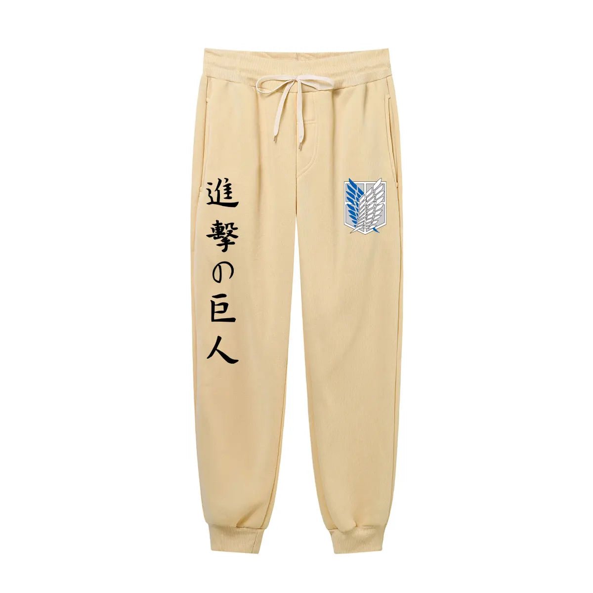 Pantalon de survêtement imprimé Attaque des Titans pour hommes - Tresors asiatiques