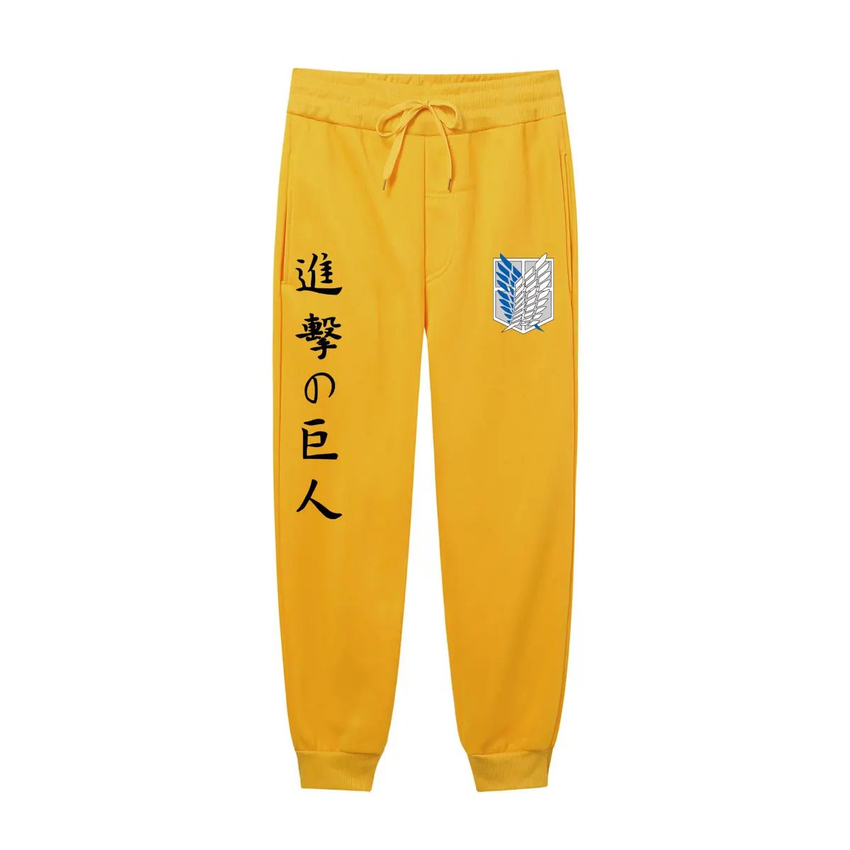 Pantalon de survêtement imprimé Attaque des Titans pour hommes - Tresors asiatiques