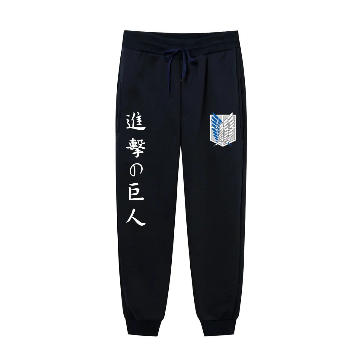 Pantalon de survêtement imprimé Attaque des Titans pour hommes - Tresors asiatiques