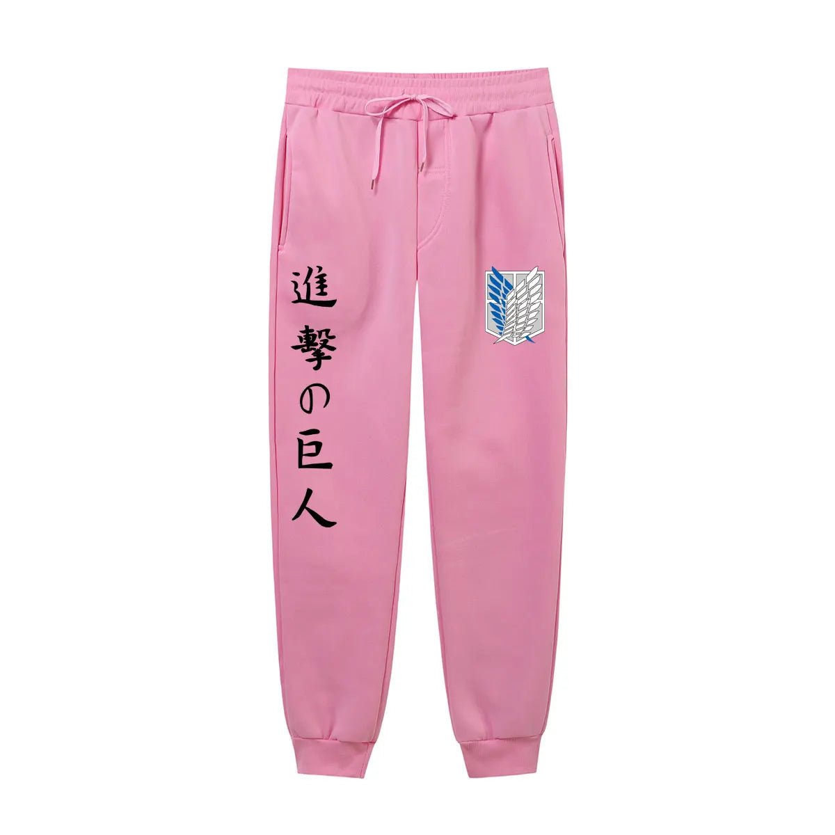 Pantalon de survêtement imprimé Attaque des Titans pour hommes - Tresors asiatiques
