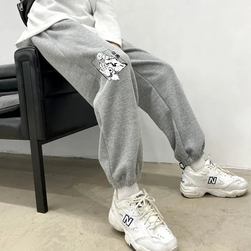 Pantalon de survêtement imprimé Jujutsu Kaisen pour hommes - Tresors asiatiques