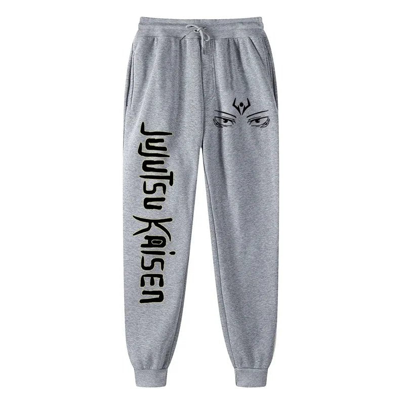 Pantalon de survêtement imprimé Jujutsu Kaisen pour hommes - Tresors asiatiques