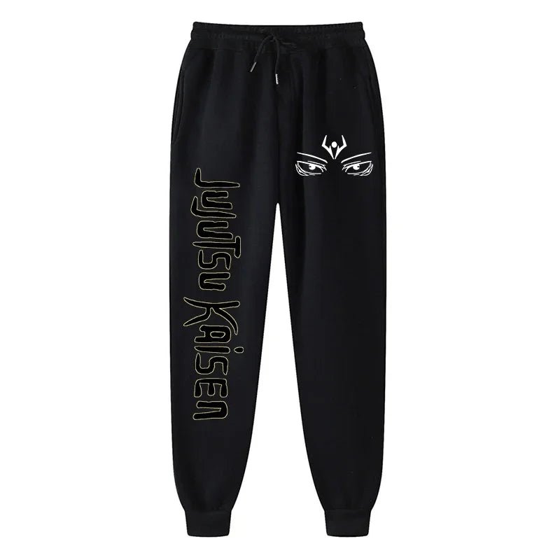 Pantalon de survêtement imprimé Jujutsu Kaisen pour hommes - Tresors asiatiques