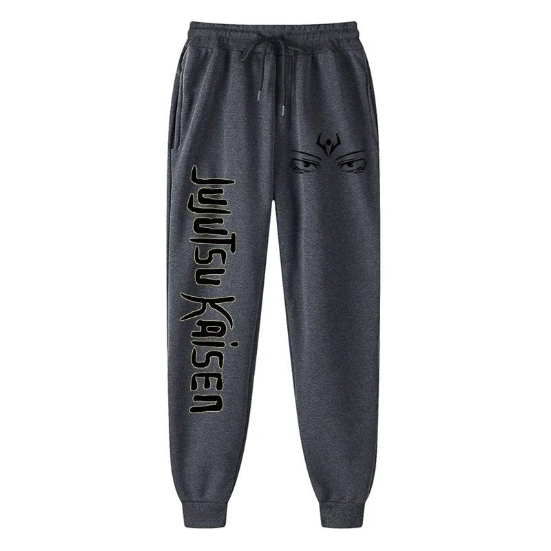 Pantalon de survêtement imprimé Jujutsu Kaisen pour hommes - Tresors asiatiques