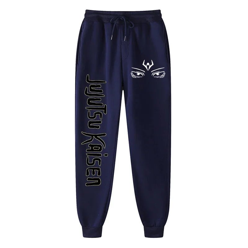 Pantalon de survêtement imprimé Jujutsu Kaisen pour hommes - Tresors asiatiques