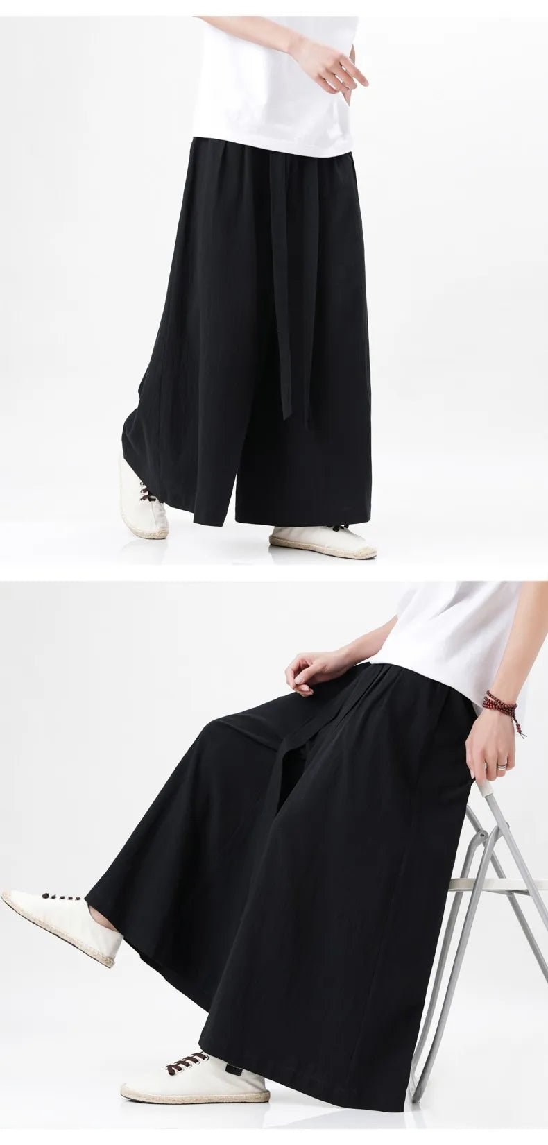 Pantalon japonais streetwear pour hommes - Tresors asiatiques