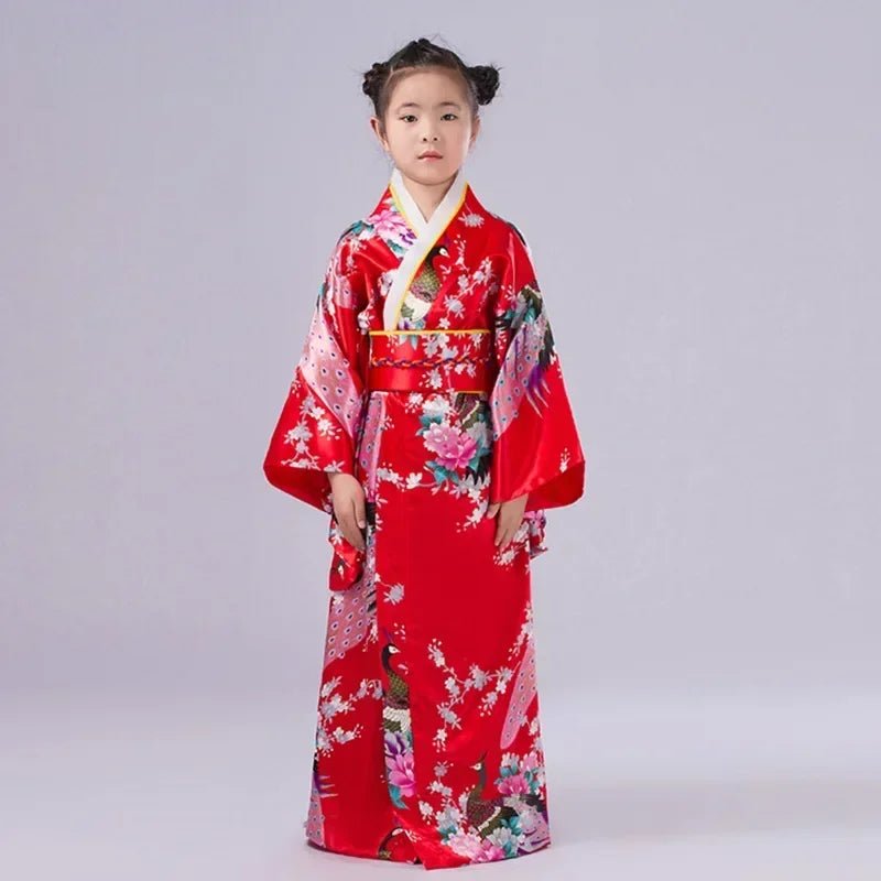 Peignoir kimono japonais pour enfants - Tresors asiatiques