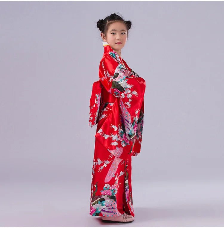 Peignoir kimono japonais pour enfants - Tresors asiatiques