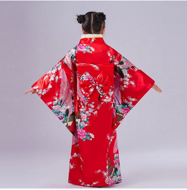 Peignoir kimono japonais pour enfants - Tresors asiatiques