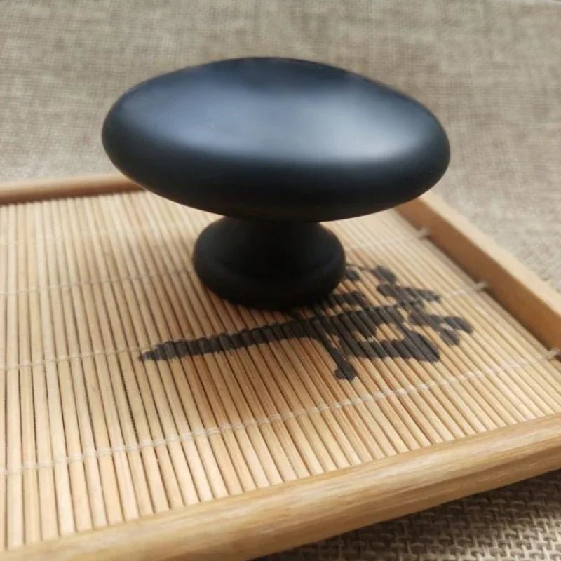 Pierre de massage à l'huile brute noire - Tresors asiatiques