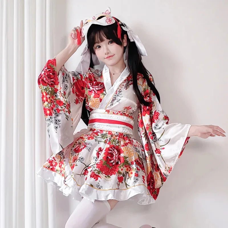 Robe kimono Japonaise - Tresors asiatiques