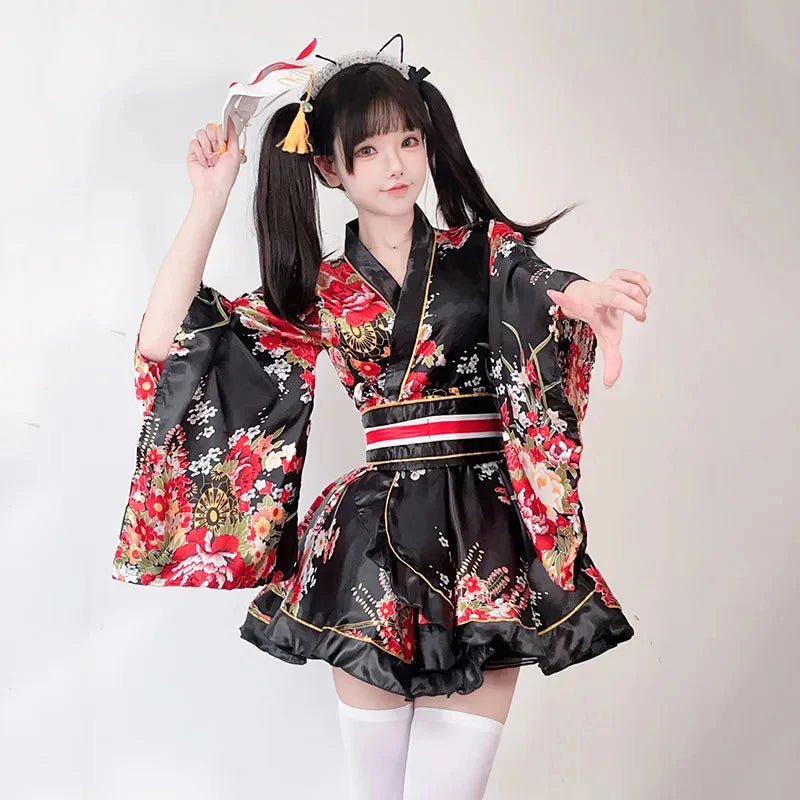 Robe kimono Japonaise - Tresors asiatiques
