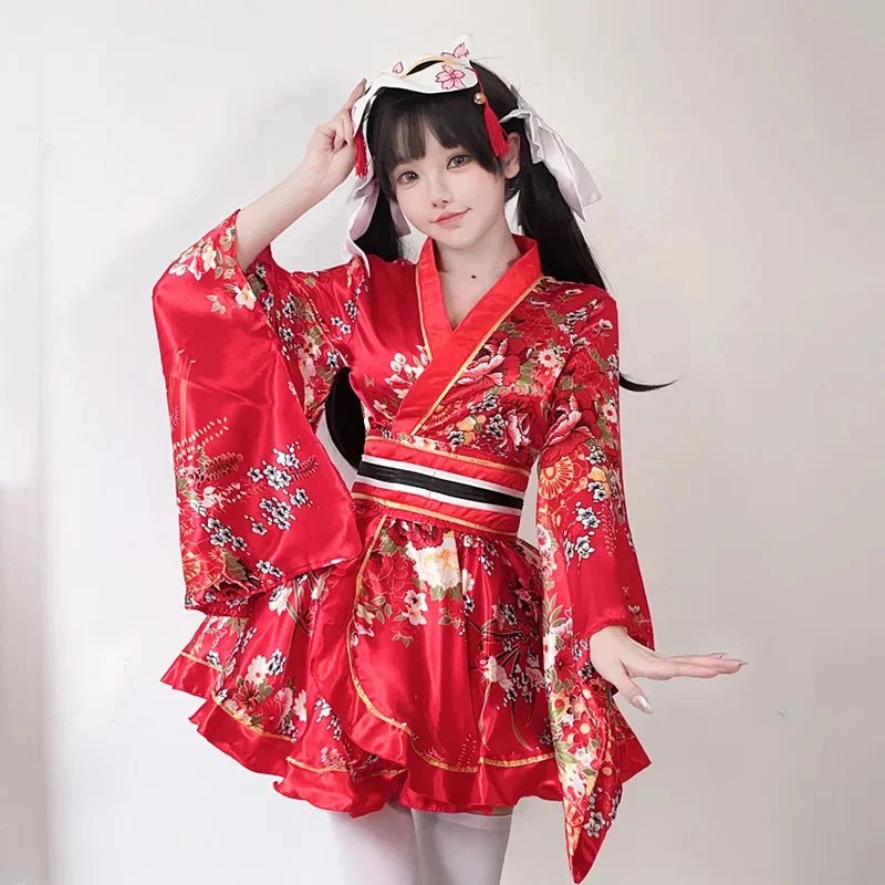 Robe kimono Japonaise - Tresors asiatiques