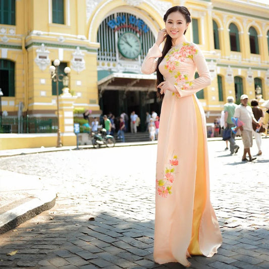 Robe traditionnelle vietnamienne