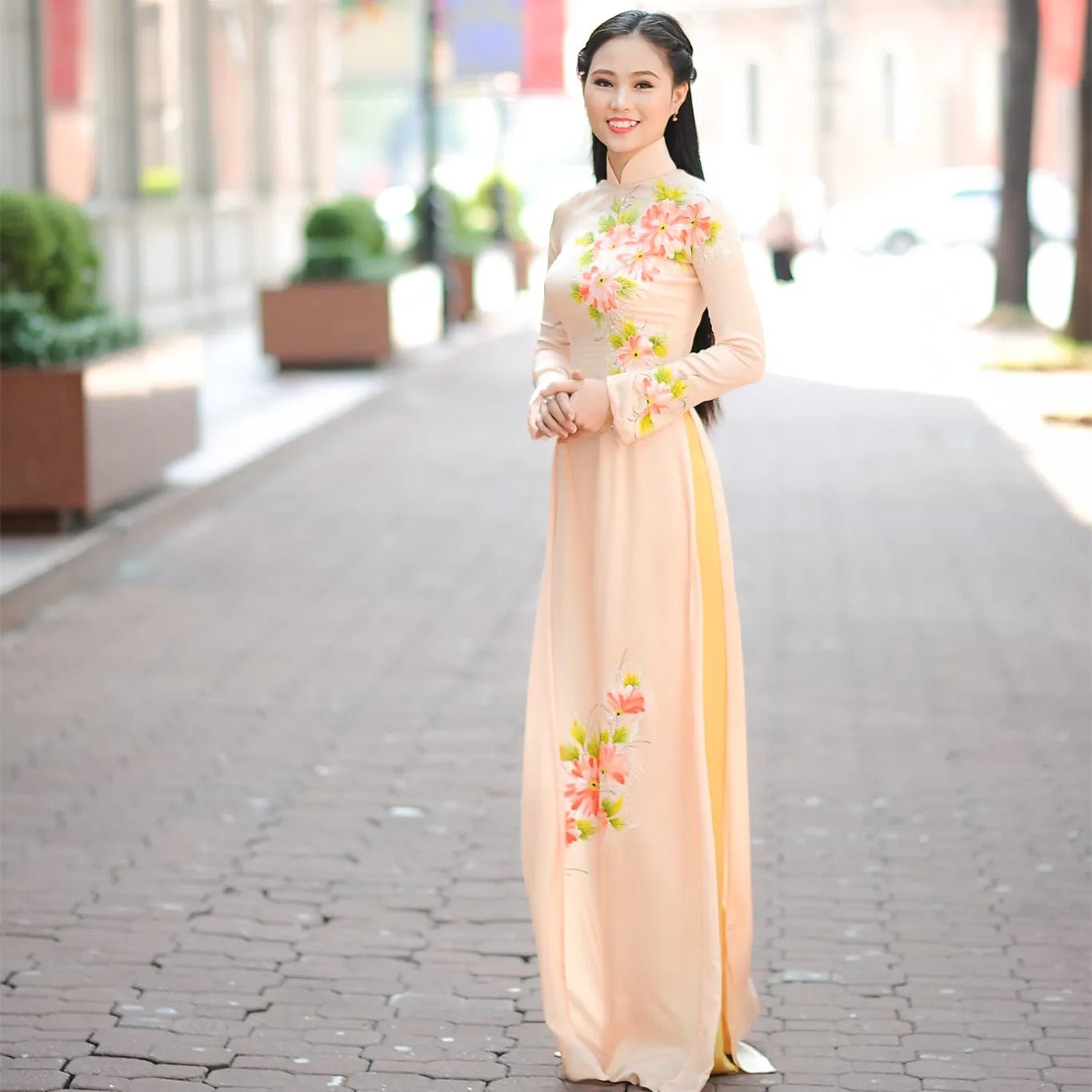 Robe traditionnelle vietnamienne - Tresors asiatiques